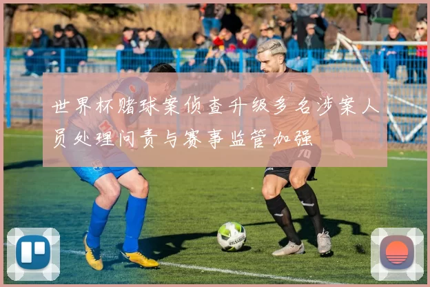 世界杯赌球案侦查升级多名涉案人员处理问责与赛事监管加强